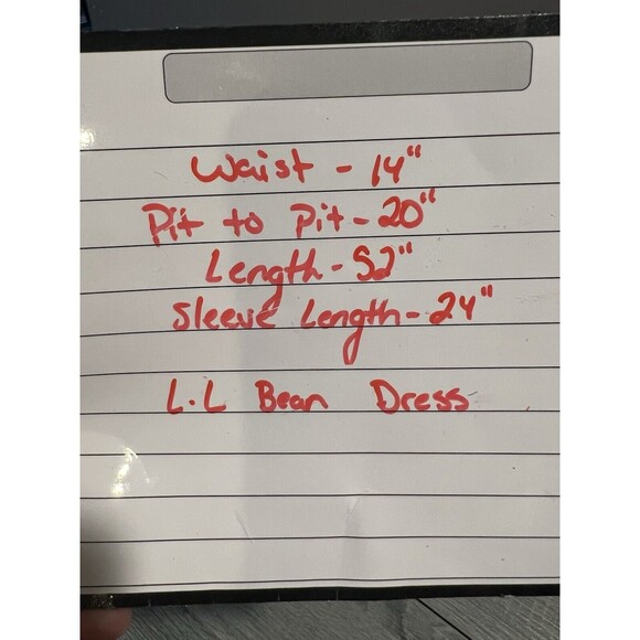 Vintage LL Bean Blue Floral Long Sleeve Maxi Dress Small Prairie Cottage Modest - Picture 8 of 14